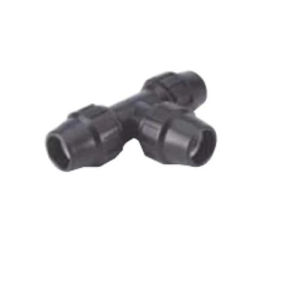 Te unión PE-PE polietileno